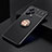 Funda Silicona Carcasa Ultrafina Goma con Magnetico Anillo de dedo Soporte SD1 para Xiaomi Redmi Note 12 Pro+ Plus 5G