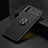 Funda Silicona Carcasa Ultrafina Goma con Magnetico Anillo de dedo Soporte SD2 para Xiaomi Poco M3