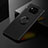 Funda Silicona Carcasa Ultrafina Goma con Magnetico Anillo de dedo Soporte SD2 para Xiaomi Poco X3