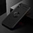 Funda Silicona Carcasa Ultrafina Goma con Magnetico Anillo de dedo Soporte SD2 para Xiaomi Redmi 9A