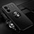 Funda Silicona Carcasa Ultrafina Goma con Magnetico Anillo de dedo Soporte SD3 para Xiaomi Poco M4 5G