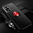 Funda Silicona Carcasa Ultrafina Goma con Magnetico Anillo de dedo Soporte SD3 para Xiaomi Redmi Note 11E Pro 5G