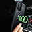Funda Silicona Carcasa Ultrafina Goma con Magnetico Anillo de dedo Soporte T01 para Huawei P40 Pro