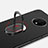 Funda Silicona Carcasa Ultrafina Goma con Magnetico Anillo de dedo Soporte T01 para OnePlus 7T