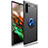 Funda Silicona Carcasa Ultrafina Goma con Magnetico Anillo de dedo Soporte T01 para Samsung Galaxy Note 10 5G