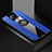 Funda Silicona Carcasa Ultrafina Goma con Magnetico Anillo de dedo Soporte T01 para Xiaomi Poco F2 Pro