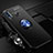 Funda Silicona Carcasa Ultrafina Goma con Magnetico Anillo de dedo Soporte T02 para Huawei P30 Lite