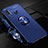 Funda Silicona Carcasa Ultrafina Goma con Magnetico Anillo de dedo Soporte T02 para Huawei P30 Lite New Edition