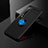 Funda Silicona Carcasa Ultrafina Goma con Magnetico Anillo de dedo Soporte T02 para Xiaomi Mi 10