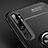 Funda Silicona Carcasa Ultrafina Goma con Magnetico Anillo de dedo Soporte T02 para Xiaomi Mi Note 10