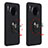 Funda Silicona Carcasa Ultrafina Goma con Magnetico Anillo de dedo Soporte T03 para Huawei Mate 30E Pro 5G
