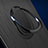 Funda Silicona Carcasa Ultrafina Goma con Magnetico Anillo de dedo Soporte T04 para Apple iPhone 11 Pro Max