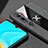 Funda Silicona Carcasa Ultrafina Goma con Magnetico Anillo de dedo Soporte T04 para Xiaomi Mi Note 10