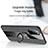 Funda Silicona Carcasa Ultrafina Goma con Magnetico Anillo de dedo Soporte X01L para Samsung Galaxy S20 5G