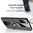 Funda Silicona Carcasa Ultrafina Goma con Magnetico Anillo de dedo Soporte X01L para Samsung Galaxy S20 Lite 5G