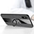 Funda Silicona Carcasa Ultrafina Goma con Magnetico Anillo de dedo Soporte X01L para Xiaomi Redmi 9A