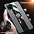 Funda Silicona Carcasa Ultrafina Goma con Magnetico Anillo de dedo Soporte X02L para Samsung Galaxy A42 5G