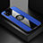 Funda Silicona Carcasa Ultrafina Goma con Magnetico Anillo de dedo Soporte X02L para Samsung Galaxy A42 5G