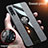Funda Silicona Carcasa Ultrafina Goma con Magnetico Anillo de dedo Soporte X02L para Samsung Galaxy A70