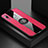 Funda Silicona Carcasa Ultrafina Goma con Magnetico Anillo de dedo Soporte X02L para Samsung Galaxy M10S