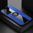 Funda Silicona Carcasa Ultrafina Goma con Magnetico Anillo de dedo Soporte X02L para Samsung Galaxy Note 20 Ultra 5G