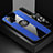Funda Silicona Carcasa Ultrafina Goma con Magnetico Anillo de dedo Soporte X03L para Samsung Galaxy S20 5G