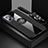 Funda Silicona Carcasa Ultrafina Goma con Magnetico Anillo de dedo Soporte X03L para Xiaomi Poco X4 GT 5G
