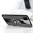 Funda Silicona Carcasa Ultrafina Goma con Magnetico Anillo de dedo Soporte X03L para Xiaomi Redmi 9 India