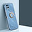 Funda Silicona Carcasa Ultrafina Goma con Magnetico Anillo de dedo Soporte XL1 para Samsung Galaxy M32 4G
