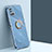 Funda Silicona Carcasa Ultrafina Goma con Magnetico Anillo de dedo Soporte XL1 para Samsung Galaxy M51