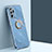Funda Silicona Carcasa Ultrafina Goma con Magnetico Anillo de dedo Soporte XL1 para Samsung Galaxy Note 20 Ultra 5G