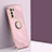 Funda Silicona Carcasa Ultrafina Goma con Magnetico Anillo de dedo Soporte XL1 para Samsung Galaxy S20 Lite 5G