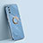 Funda Silicona Carcasa Ultrafina Goma con Magnetico Anillo de dedo Soporte XL1 para Xiaomi Poco M3