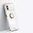 Funda Silicona Carcasa Ultrafina Goma con Magnetico Anillo de dedo Soporte XL1 para Xiaomi Redmi Note 11R 5G