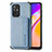 Funda Silicona Carcasa Ultrafina Goma con Magnetico S01D para Oppo F19 Pro+ Plus 5G