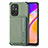 Funda Silicona Carcasa Ultrafina Goma con Magnetico S01D para Oppo F19 Pro+ Plus 5G