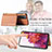 Funda Silicona Carcasa Ultrafina Goma con Magnetico S01D para Samsung Galaxy S20 Lite 5G