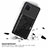 Funda Silicona Carcasa Ultrafina Goma con Magnetico S02D para Samsung Galaxy A81