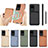 Funda Silicona Carcasa Ultrafina Goma con Magnetico S02D para Samsung Galaxy S20 Ultra