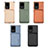 Funda Silicona Carcasa Ultrafina Goma con Magnetico S02D para Samsung Galaxy S20 Ultra