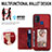 Funda Silicona Carcasa Ultrafina Goma con Magnetico S03D para Samsung Galaxy M31