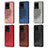 Funda Silicona Carcasa Ultrafina Goma con Magnetico S04D para Samsung Galaxy S20 Ultra