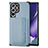 Funda Silicona Carcasa Ultrafina Goma con Magnetico S04D para Samsung Galaxy S23 Ultra 5G