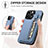 Funda Silicona Carcasa Ultrafina Goma con Magnetico S05D para Apple iPhone 13 Pro Max