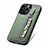 Funda Silicona Carcasa Ultrafina Goma con Magnetico S05D para Apple iPhone 13 Pro Max