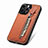 Funda Silicona Carcasa Ultrafina Goma con Magnetico S05D para Apple iPhone 13 Pro Max