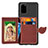 Funda Silicona Carcasa Ultrafina Goma con Magnetico S06D para Samsung Galaxy S20 Plus 5G