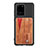 Funda Silicona Carcasa Ultrafina Goma con Magnetico S08D para Samsung Galaxy S20 Ultra