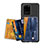 Funda Silicona Carcasa Ultrafina Goma con Magnetico S08D para Samsung Galaxy S20 Ultra