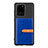 Funda Silicona Carcasa Ultrafina Goma con Magnetico S12D para Samsung Galaxy S20 Ultra